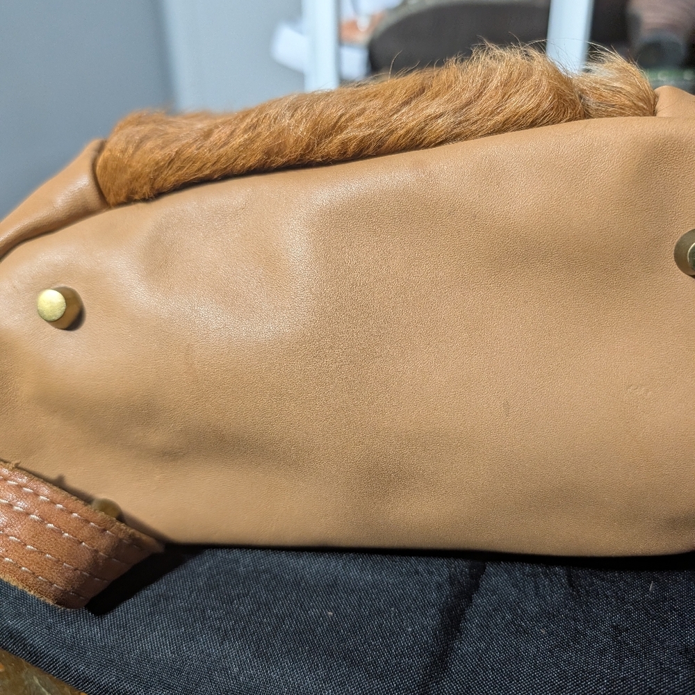 Marla Rella(Local Designer) Cowhide leather purse with beaded fringe #boho #west - Picture 6 of 9